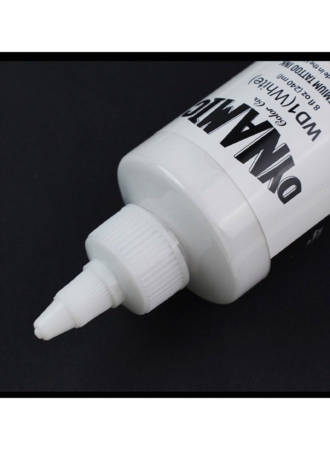 Dynamic Color Co White Premium Tattoo Ink 8 OZ, Sterilized, Vegan, Premium Quality Pigment For Vivid And Long-Lasting Results - Image 4